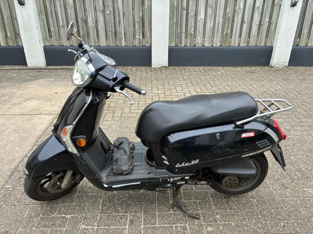 Kymco Like defect bromscooter 45km, Ophalen, Gebruikt, Maximaal 45 km/u, Like