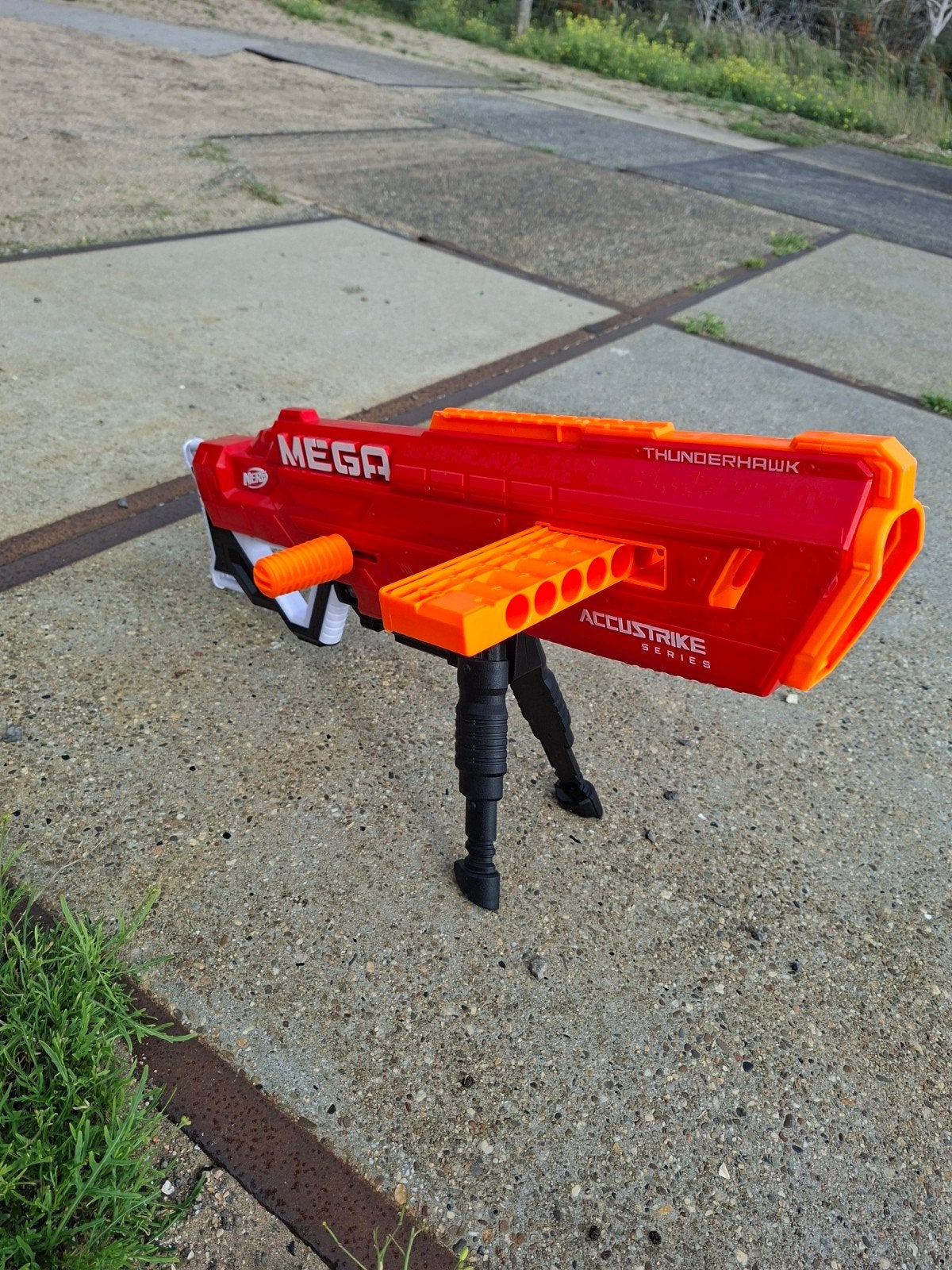 Nerf Mega Thunderhawk, Ophalen of Verzenden, Gebruikt, Jongen of Meisje