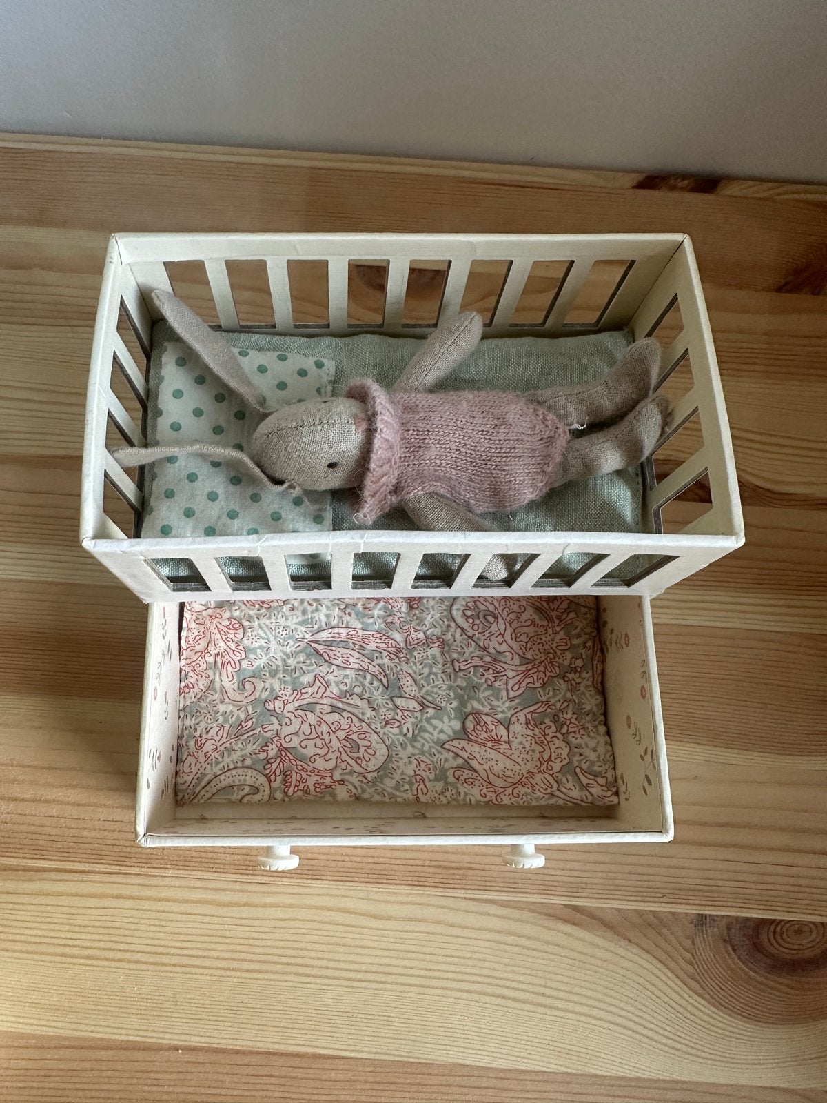 Maileg baby konijn met bedje, Ophalen