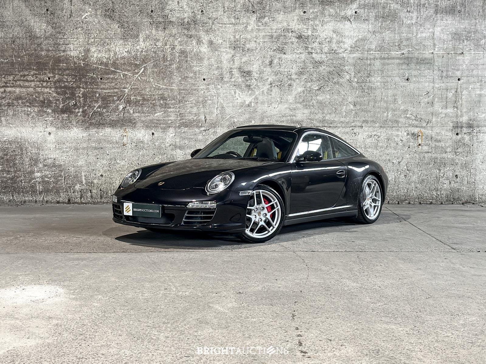 Porsche 911 Targa 4s PDK 3.8 6-cilinder (bj 2009, automaat), Auto's, Automaat, Gebruikt, 4 stoelen, Zwart
