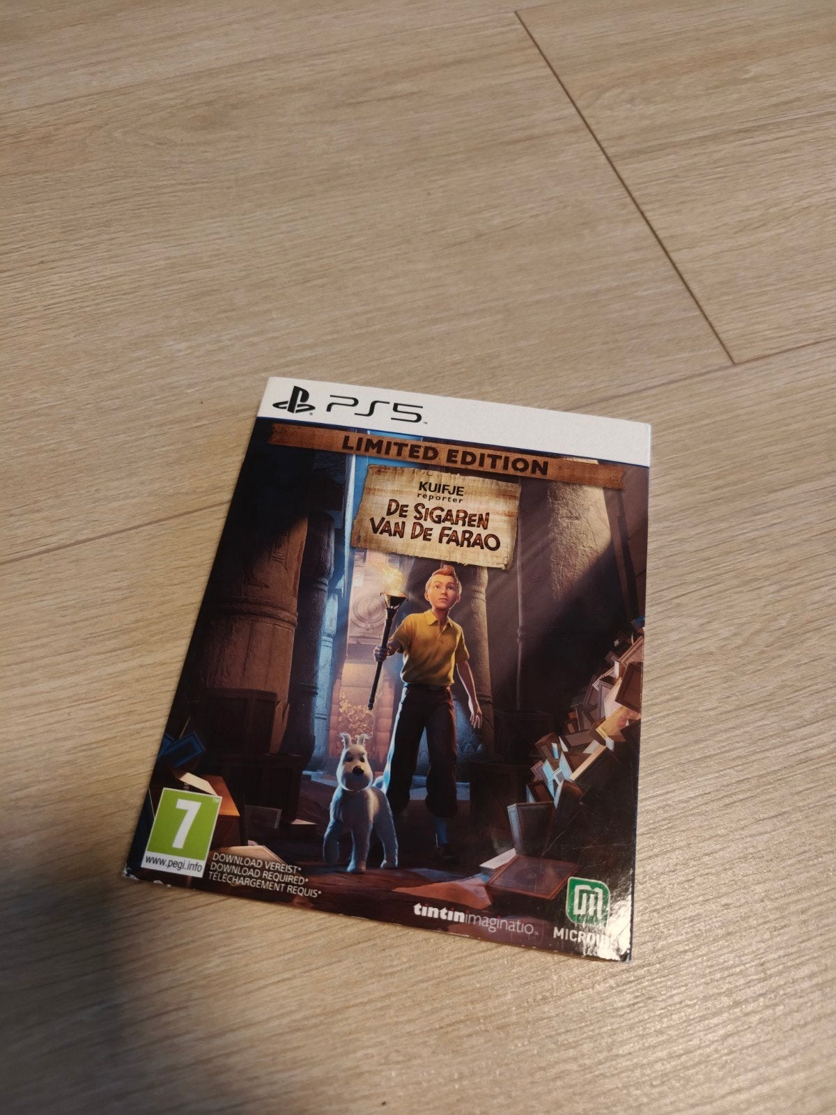 Kuifje: Limited Edition PS5, Avontuur en Actie, 1 speler, Ophalen of Verzenden, Zo goed als nieuw