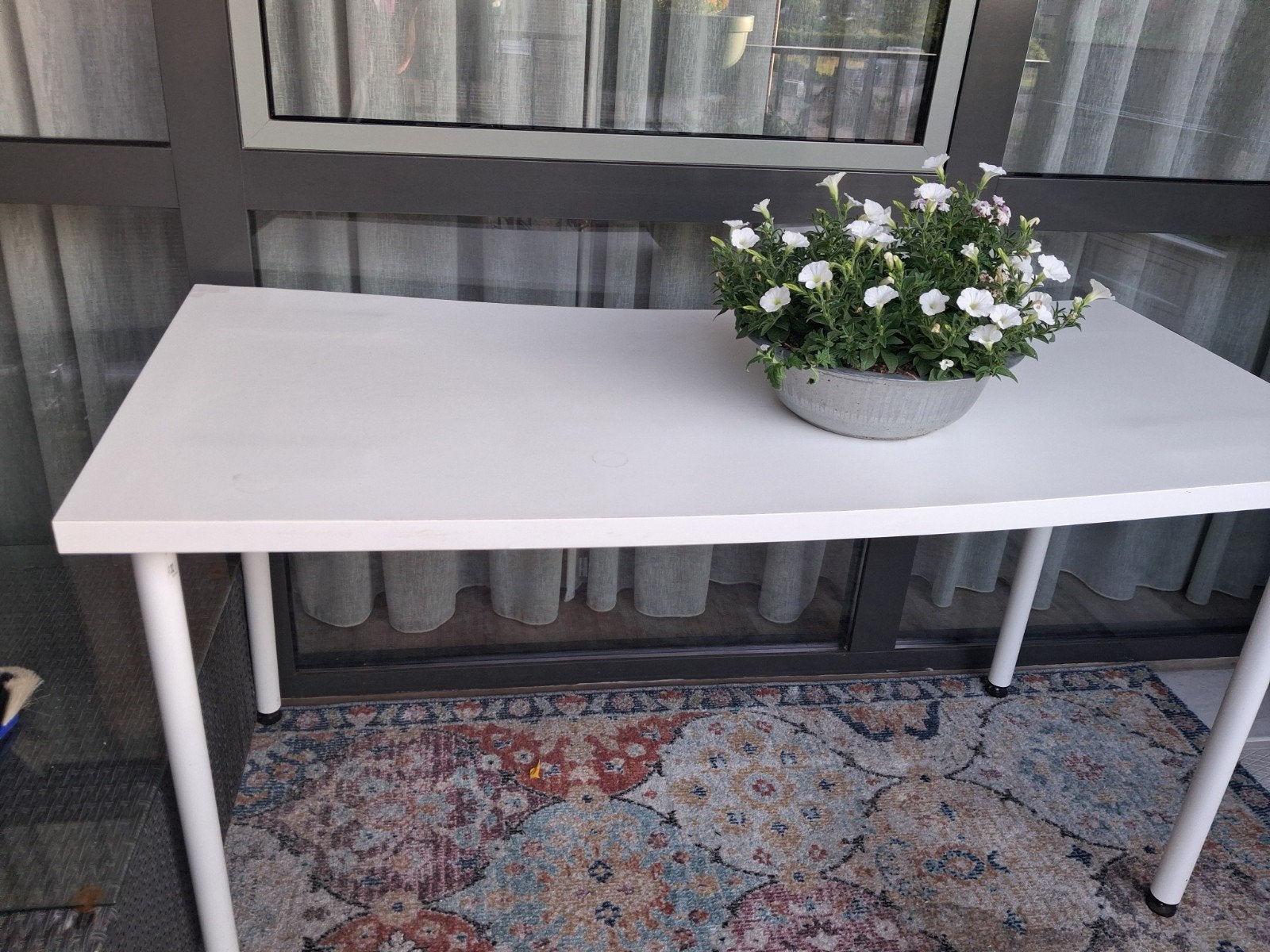 Tafel, Ophalen, Gebruikt, Rechthoekig, Kunststof