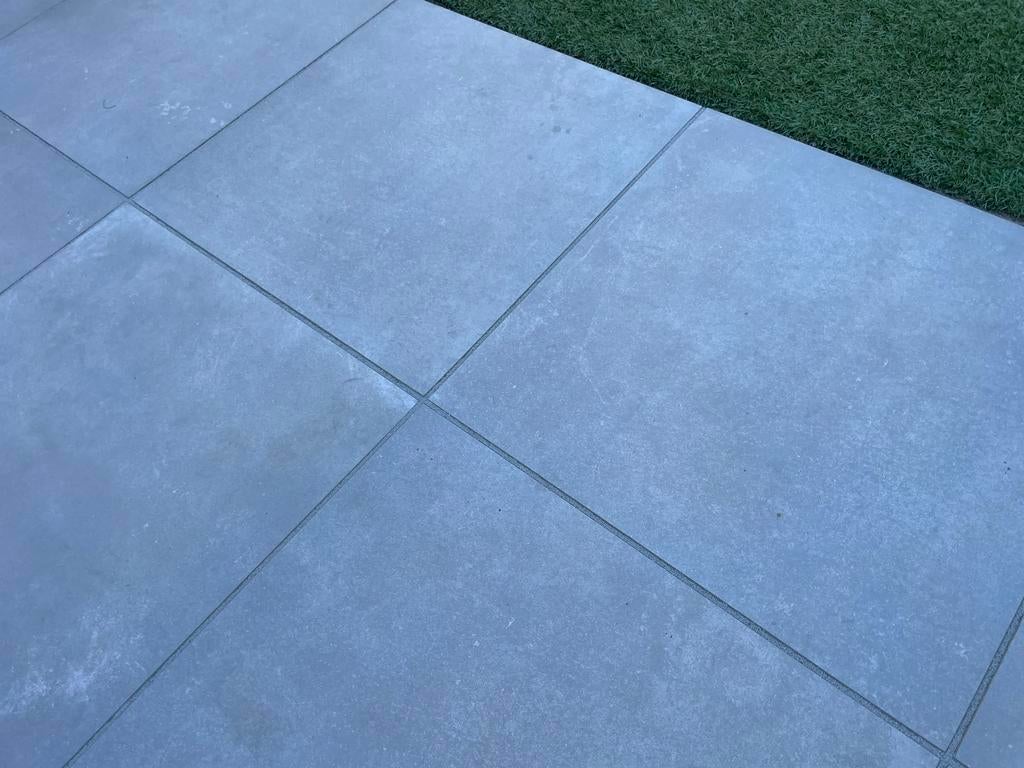 9x Tuinvisie Cerasolid keramische terrastegel 60x60x3cm Bark, Ophalen, Keramiek, Nieuw, Minder dan 5 m²