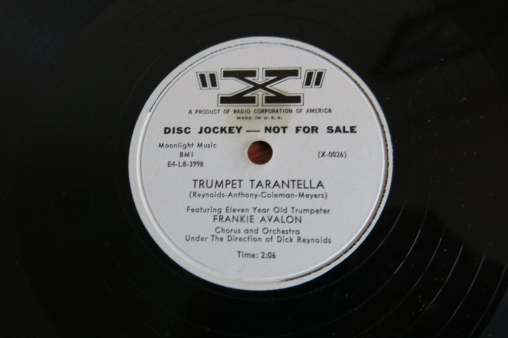 Frankie Avalon Trumpet Tarantella 78rpm 78 toeren rock-ola, Gebruikt, 10 inch, Pop, Ophalen of Verzenden