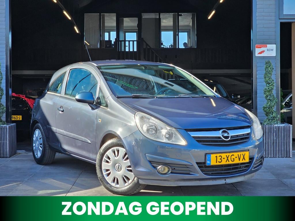 Opel Corsa 1.2-16VEnjoy|1e eig|NAP|APK|Airco|Trekhaak|Cruise, Auto's, Voorwielaandrijving, Huisgarantie, 4 cilinders, Met garantie (alle)