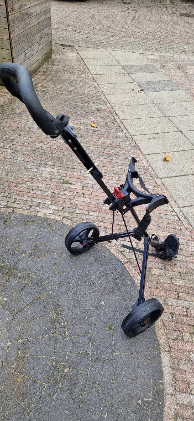 Elley Dual Golfkar - Gebruikt maar in goede staat, Sport en Fitness, Ophalen, Gebruikt, Golfkar, Overige merken