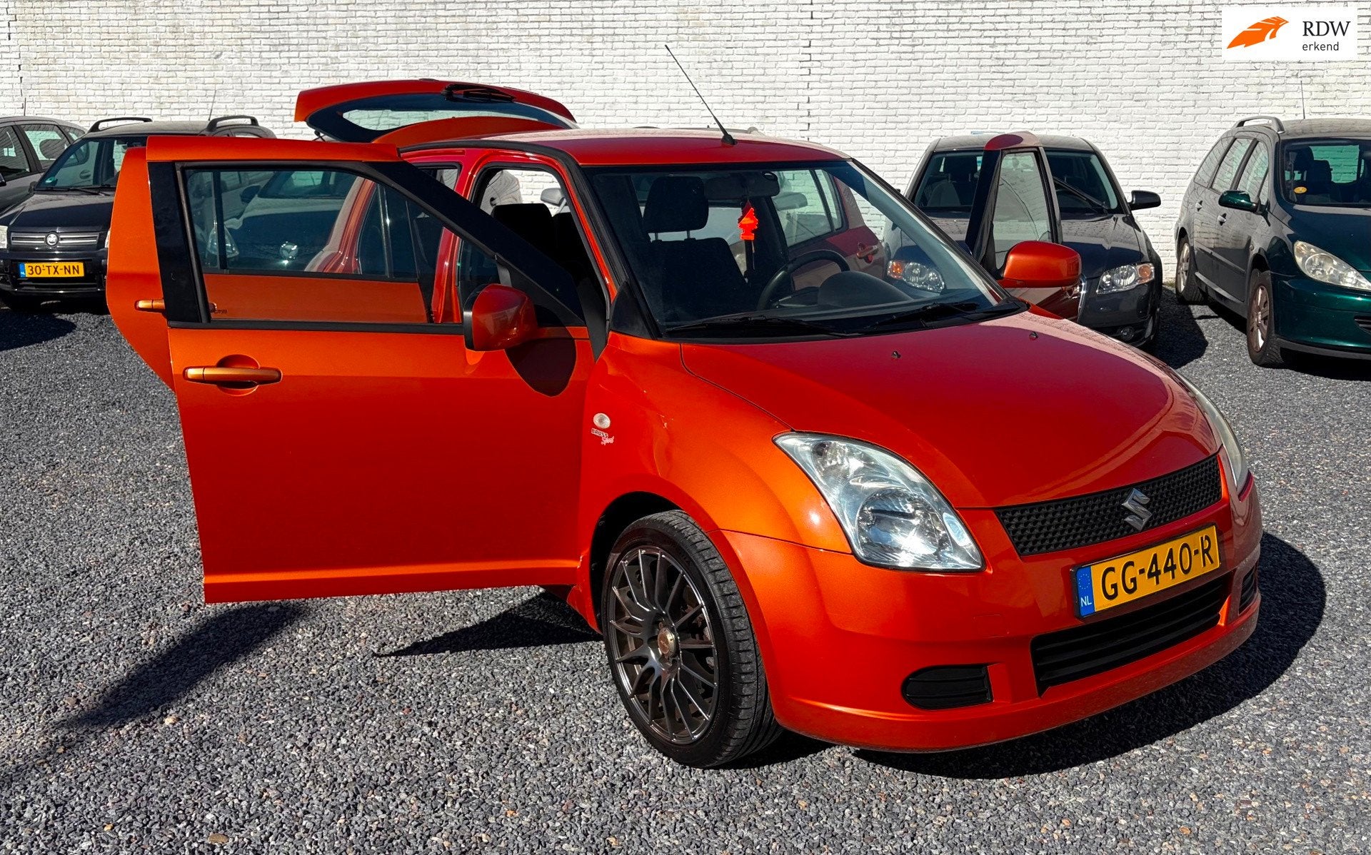 Suzuki Swift 1.3 GLS | Airco | 5-Deurs, Auto's, Voorwielaandrijving, Stof, Zwart, 965 kg