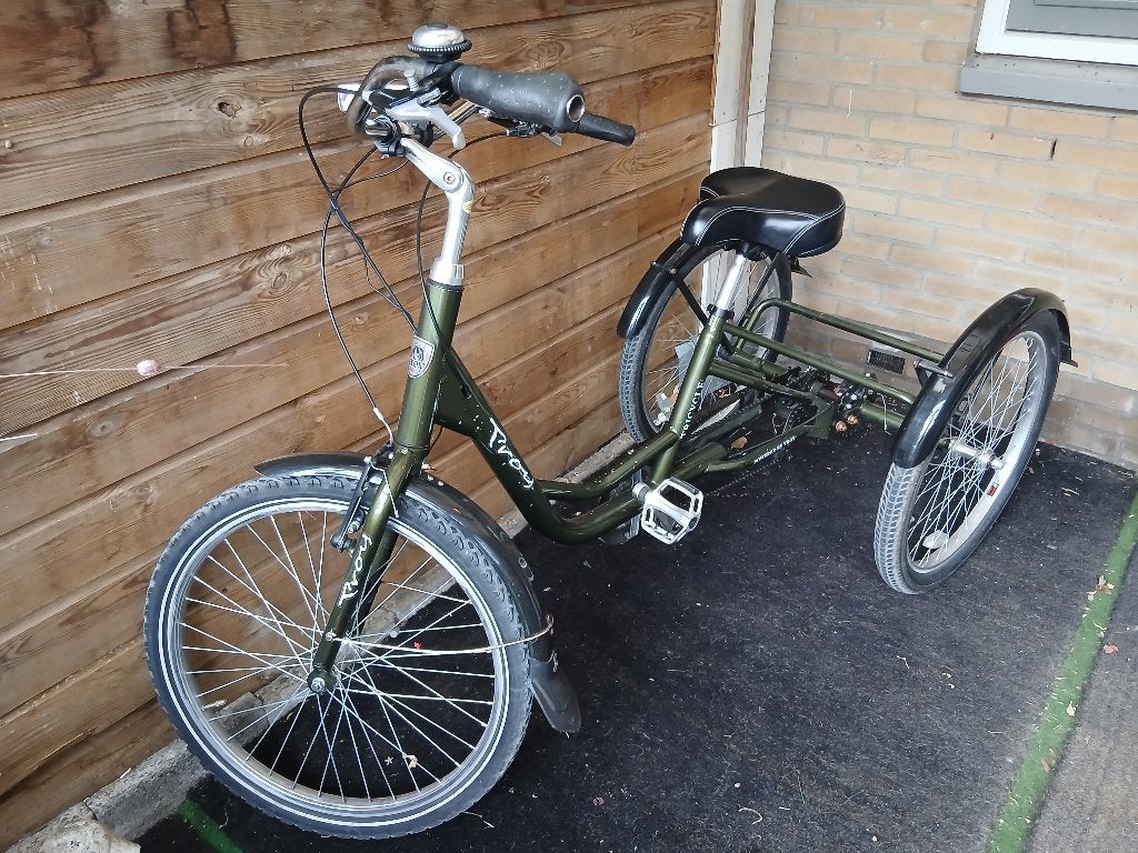Fiets, Ophalen, Gebruikt, Velgrem, Trybike