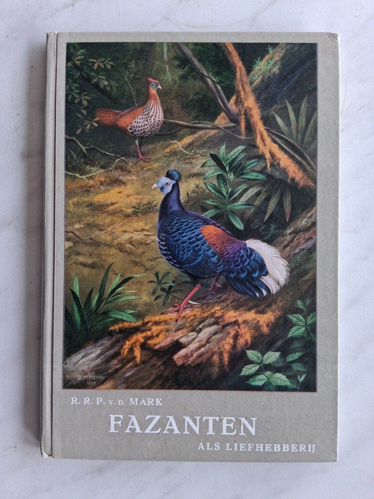 FAZANTEN  als liefhebberij  door R.R.P. v.d.Mark, Ophalen of Verzenden, Zo goed als nieuw, Vogels