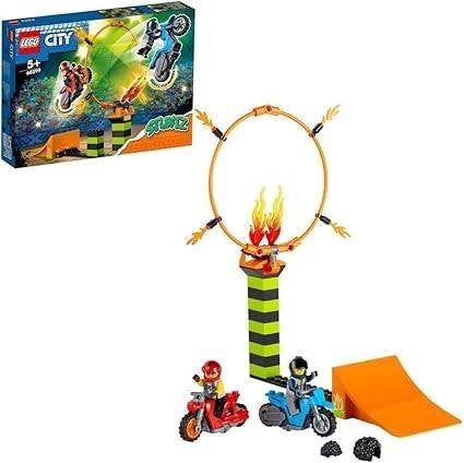 LEGO City Stuntz Stuntcompetitie/ Stuntpark + motoren. nieuw, Lego, Nieuw, Ophalen of Verzenden, Racers