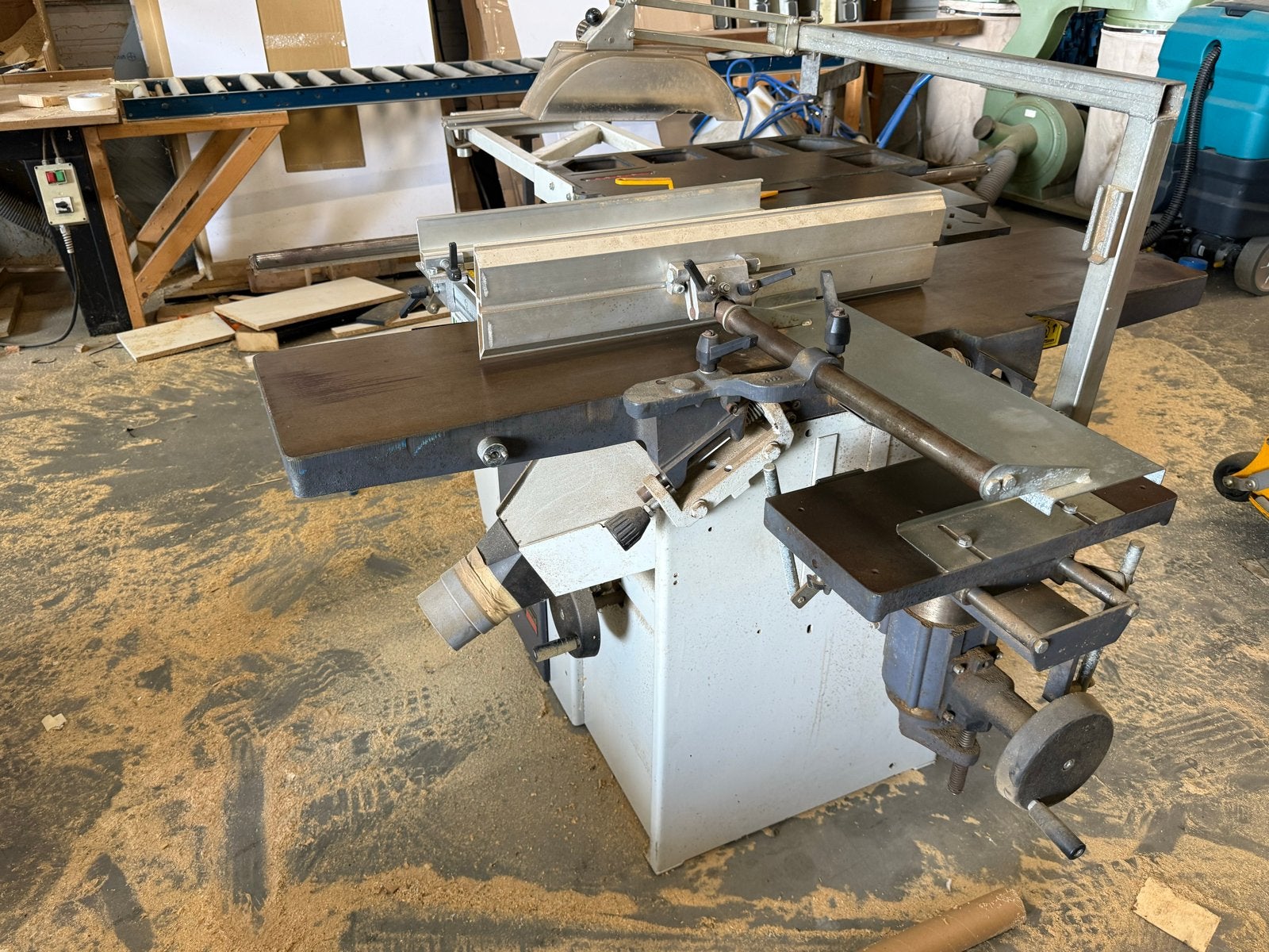 Robland X31 Combinatiemachine – 5-in-1 – 400V – 4 PK, Ophalen, Gebruikt, 70 mm of meer, Overige typen