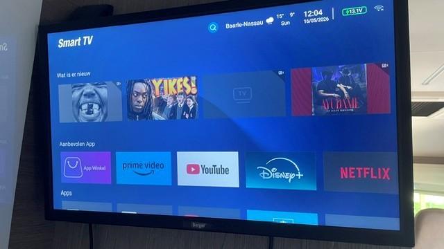 Berger smart TV 22 inch, Ophalen of Verzenden, Zo goed als nieuw