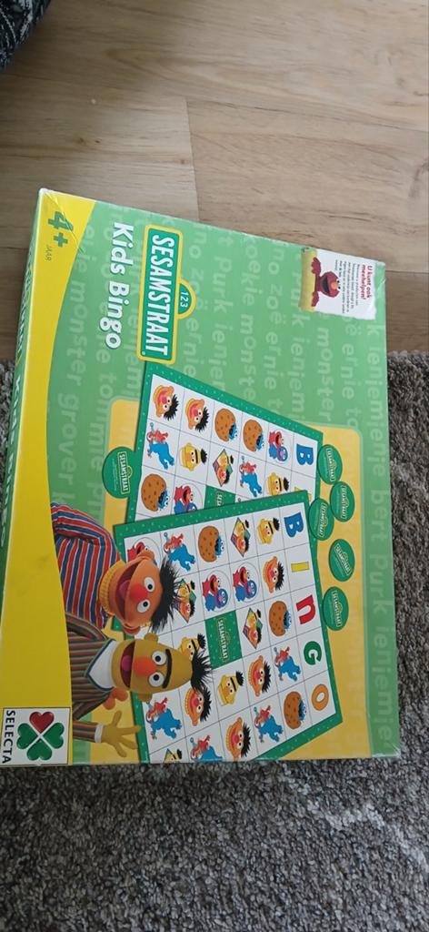 Sesamstraat Kids bingo, Ophalen