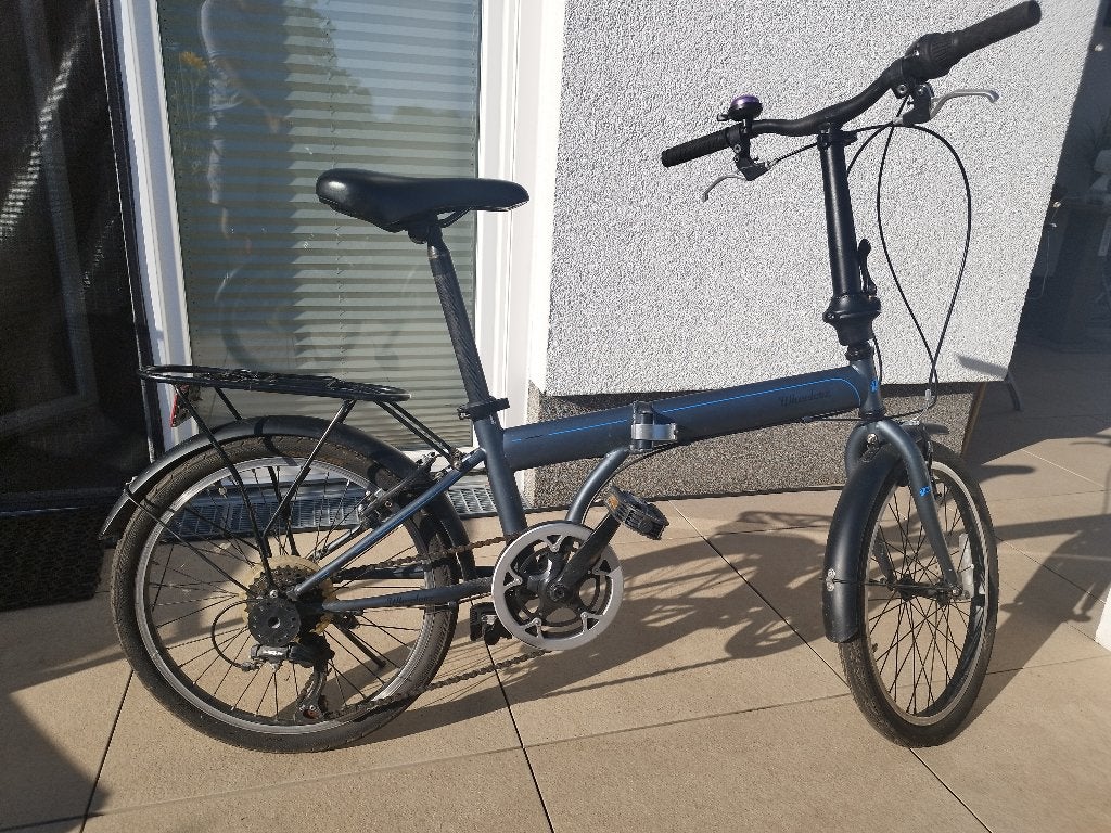 vouwfiets (wheelerz), Fietsen en Brommers, Gebruikt, 14 tot 16 inch, Versnellingen, Totaal opvouwbaar