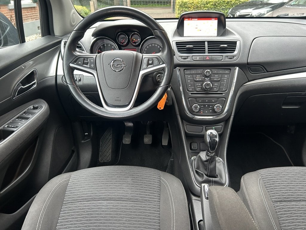 Opel Mokka 1.4 Turbo 140pk Edition Navi, Trekhaak, 18” LMV, Auto's, Stof, Gebruikt, Euro 6, 4 cilinders