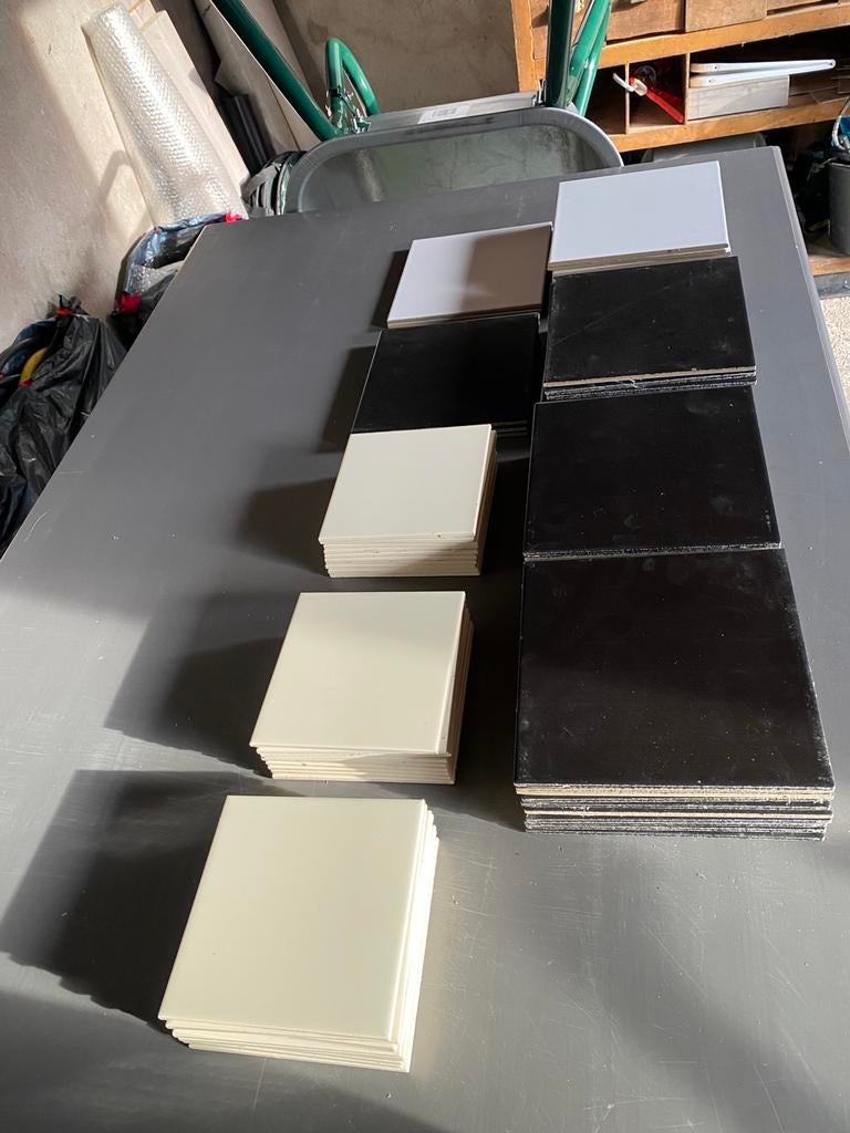 Overschot aan tegels, Ophalen, Minder dan 20 cm, Minder dan 5 m², Wandtegels