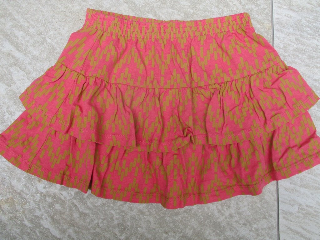 Hema rok roze strokenrok maat 110 / 116 rokje, Meisje, Ophalen of Verzenden, Zo goed als nieuw, Jurk of Rok