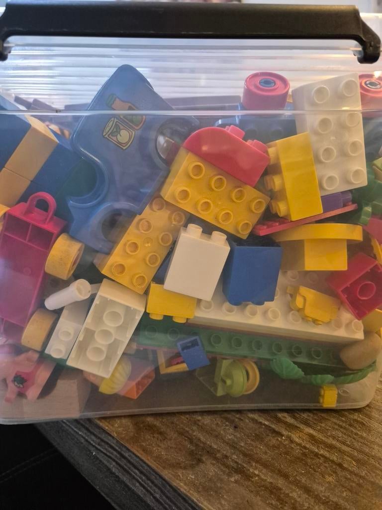 Grote bak Duplo, Ophalen of Verzenden, Gebruikt, Losse stenen, Duplo