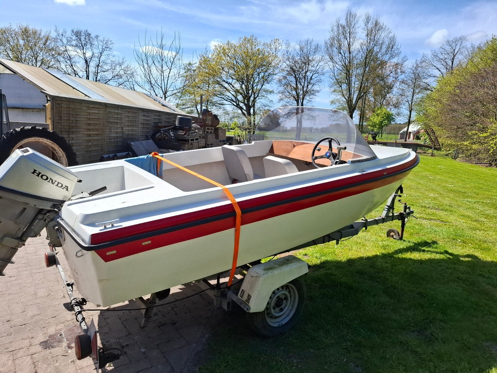 Leuk toer bootje te koop, Ophalen, 5 m, 2 m, Minder dan 70 pk