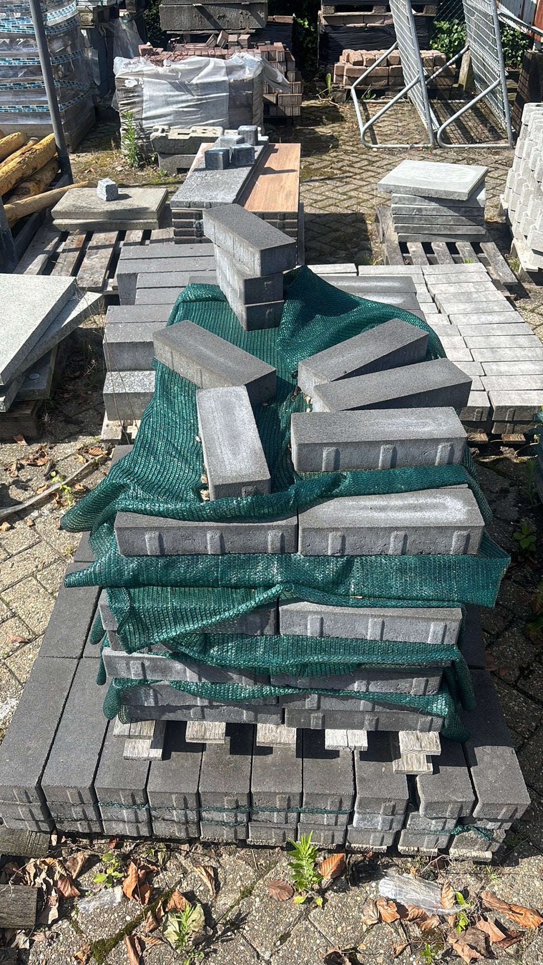 Klinkers/tegels 30x10x6, 7 m², Tuin en Terras, Ophalen, Zo goed als nieuw, Beton, Klinkers