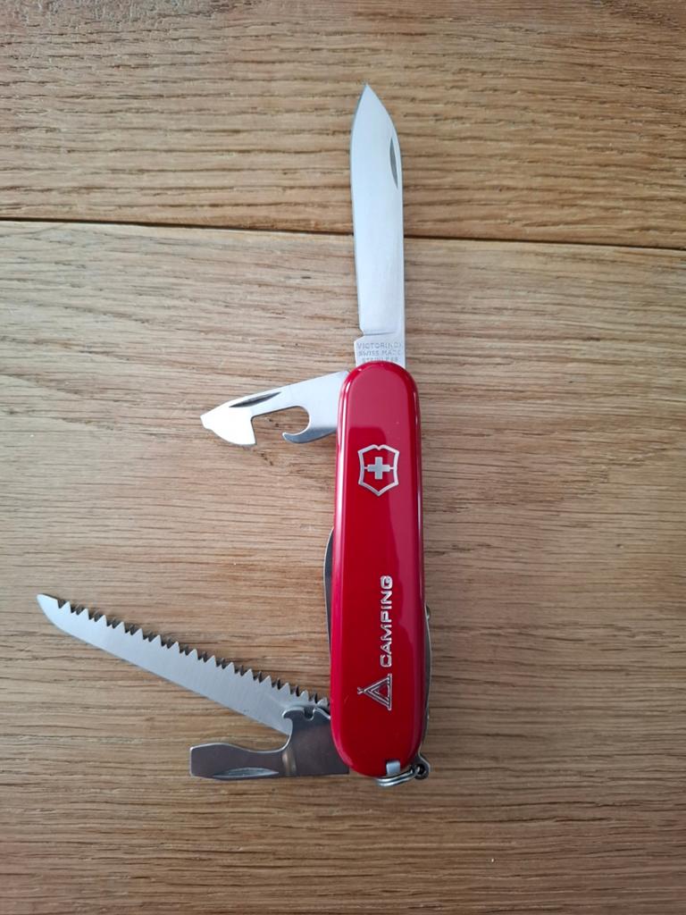 Victorinox Camper Camping mes zakmes, Ophalen of Verzenden, Nieuw