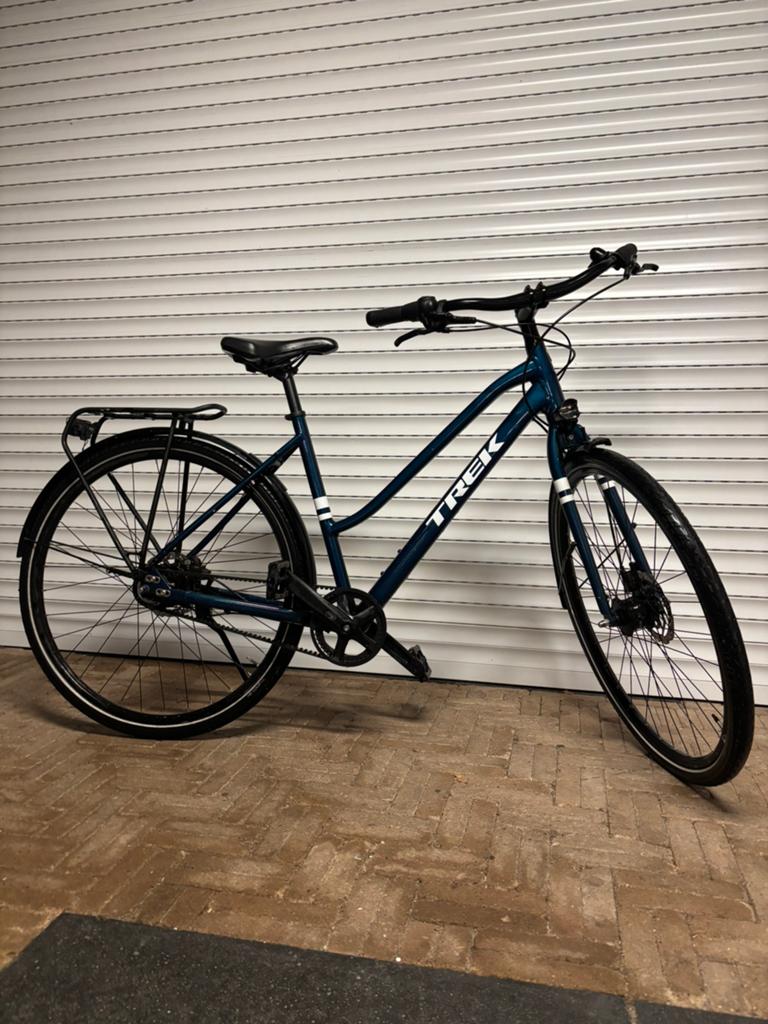 Trek District 3 Fiets, Fietsen en Brommers, Fietsen | Heren | Sportfietsen en Toerfietsen, Ophalen, Zo goed als nieuw, Minder dan 10 versnellingen