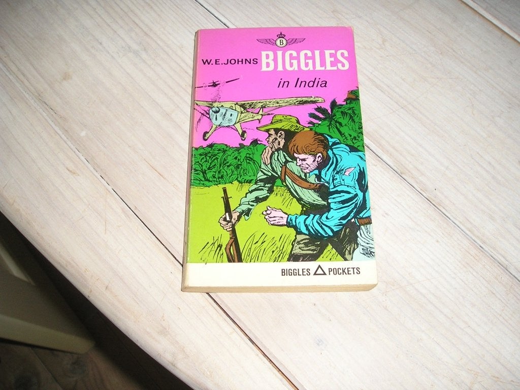 W.E. Johns - Biggles in India, Ophalen of Verzenden, Gelezen, W.E. Johns
