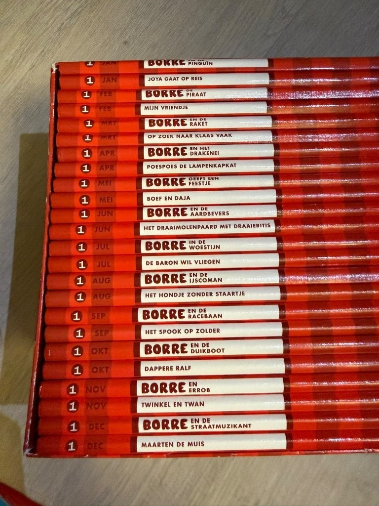 Borre boeken Groep 1 compleet, Ophalen of Verzenden, Zo goed als nieuw, Jeroen Aalbers, Fictie algemeen