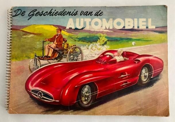 Olyslager - Geschiedenis van de automobiel - c.  1955, Verzenden, Gelezen, Piet Olyslager, Plaatjesalbum