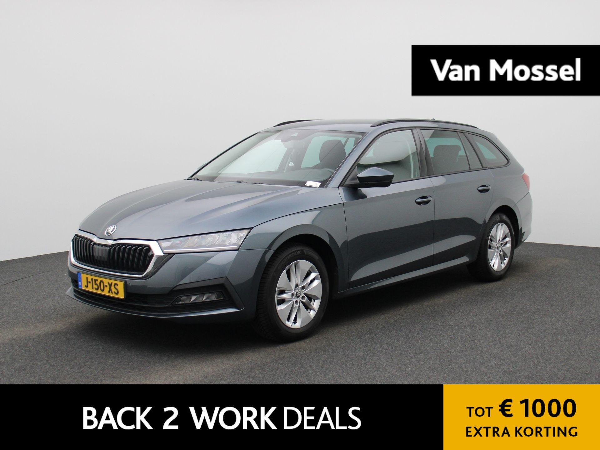 Skoda Octavia Combi 1.0 TSI Business Edition | Apple Carplay, Auto's, 12 maanden, Stof, Gebruikt, Euro 6