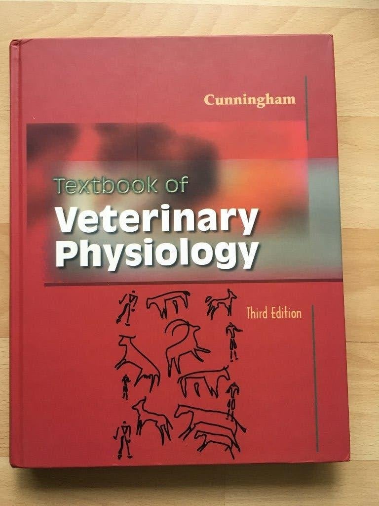 Textbook of veterinary physiology - Cunningham, Ophalen of Verzenden, Beta, Zo goed als nieuw, HBO