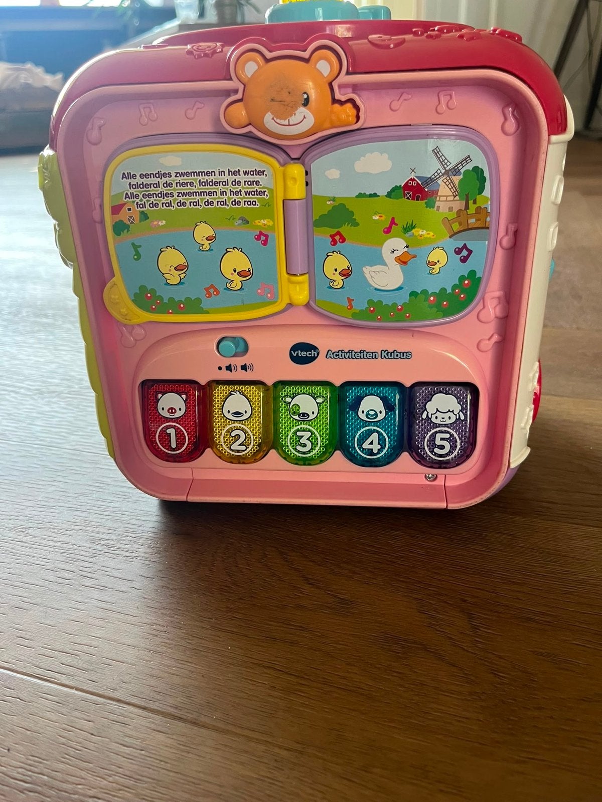 VTech Activiteiten Kubus - Educatief Speelgoed 9 tot 36 mnd, Ophalen, Gebruikt, Overige typen, Met licht