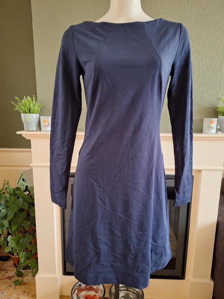 LaDress by Simone La dress jurk XS 34 2X, Blauw, Ophalen of Verzenden, Zo goed als nieuw, Knielengte