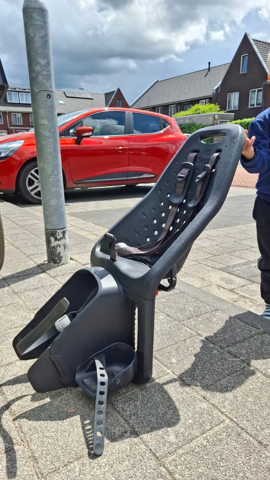 Thule Yepp achterzitje zwart - Inclusief sleutel, Ophalen, Achterzitje, 9 t/m 18 kg, Thule Yepp