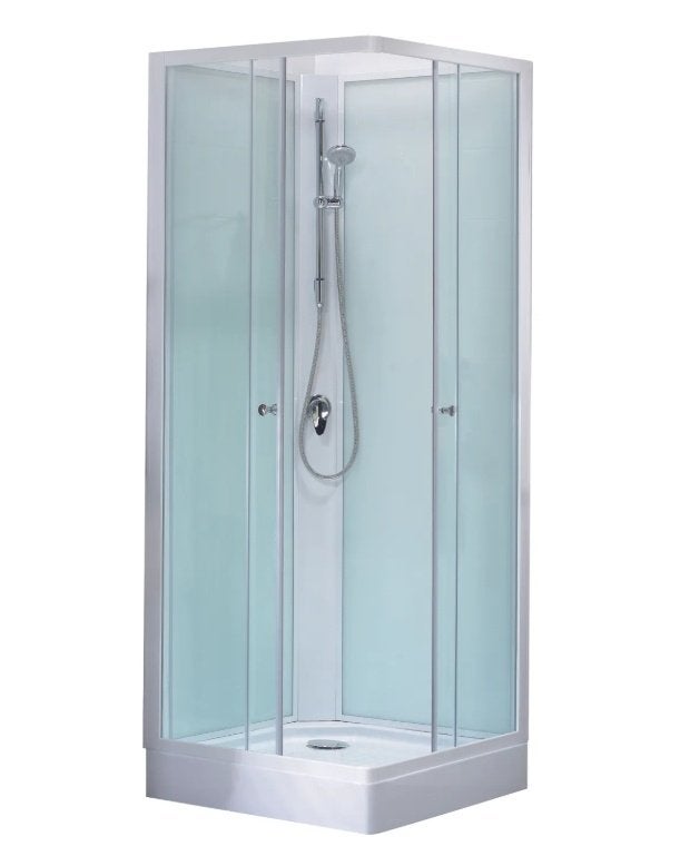 Vrijstaande douchecabine 2 maanden gebruikt ( Z.G.A.N. ), Ophalen, Zo goed als nieuw, Glas, Douche