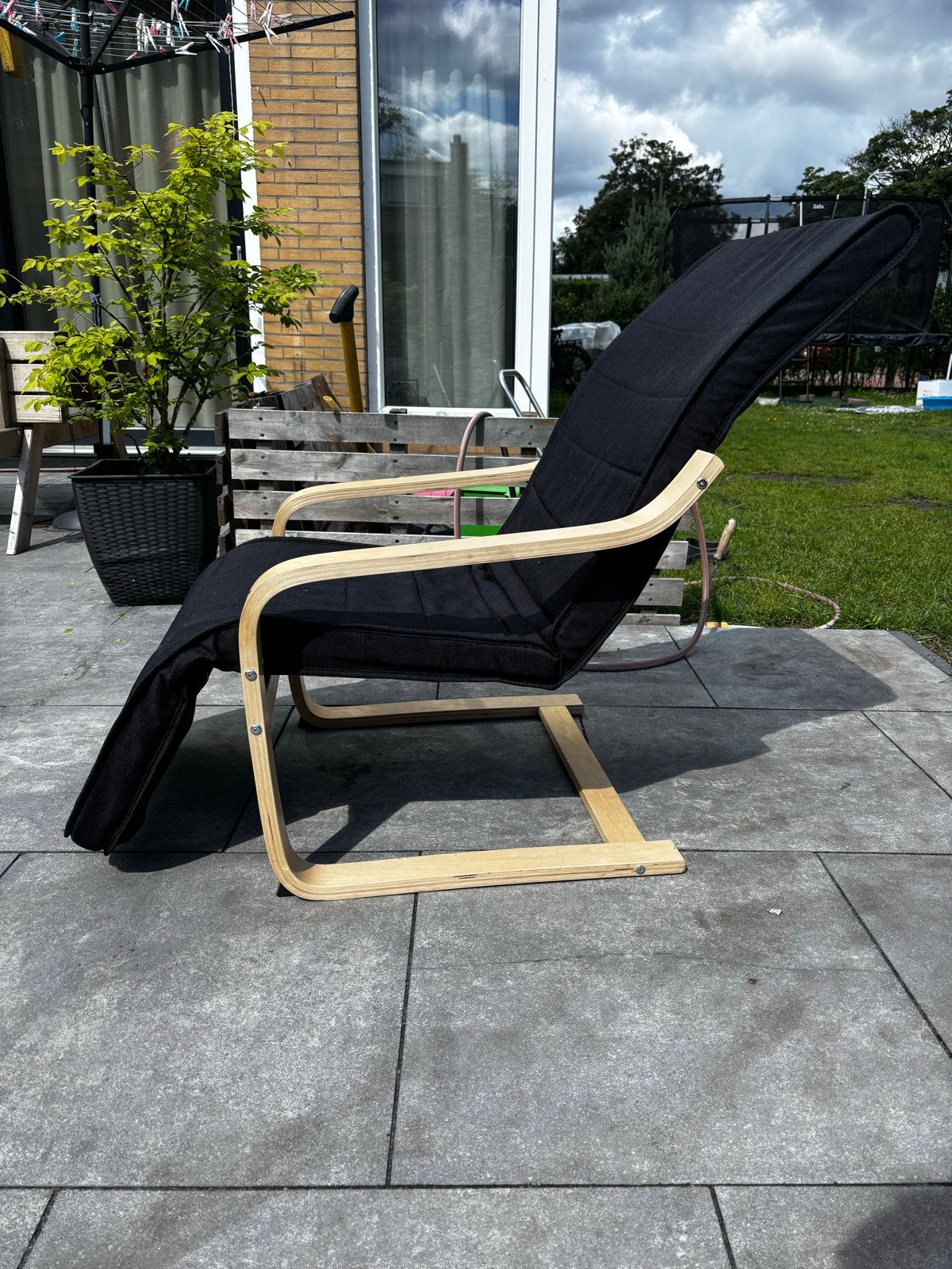 IKEA Karlstad Chaise longue - Zwart, Ophalen, Gebruikt, Zwart, Eén