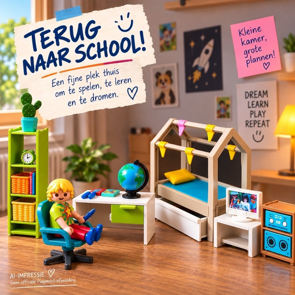 Playmobil 70988 City Life kinderkamer, Gebruikt, Losse onderdelen, Ophalen of Verzenden, City life