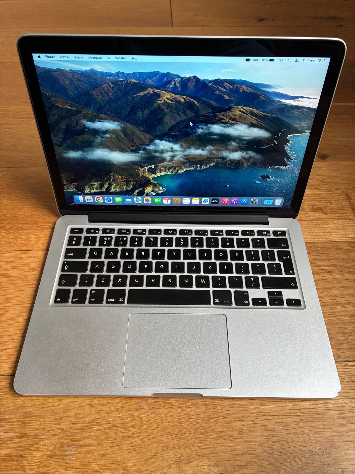 Macbook pro 13inch 2015 nwe batte-rij, Computers en Software, MacBook Pro, 256 GB, 2 tot 3 Ghz, Qwerty