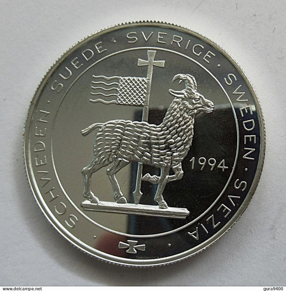 Zweden 20 ecu 1994, Verzenden, Overige landen, Zilver