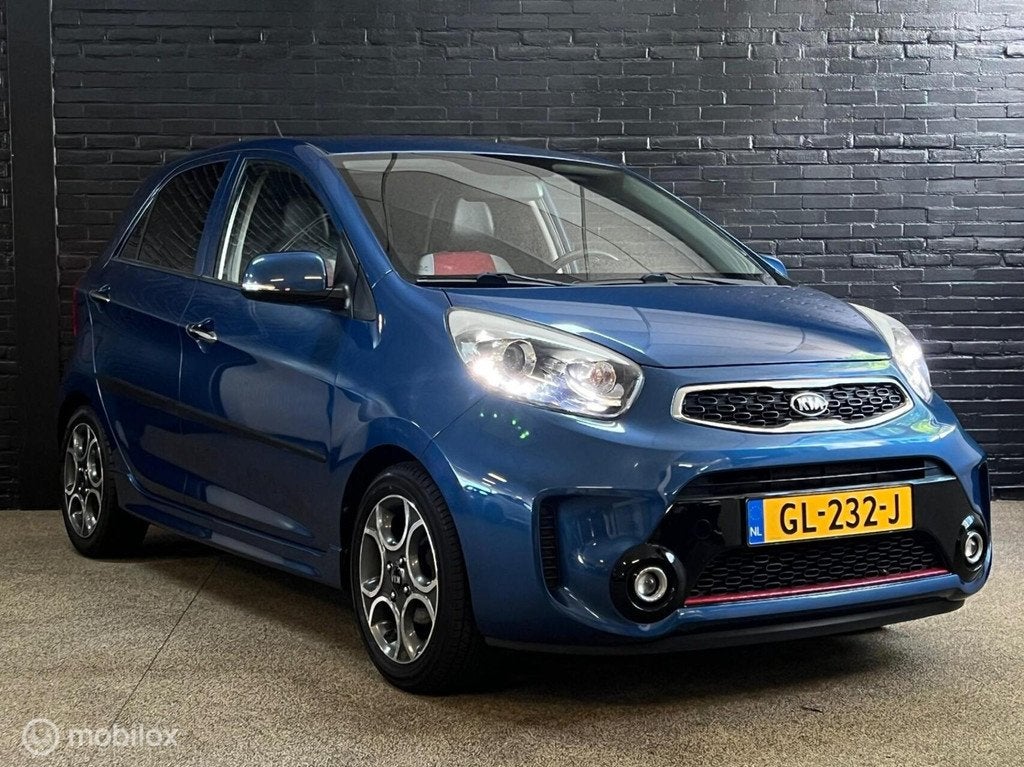 Kia Picanto 1.2 CVVT SportsLine, Auto's, Voorwielaandrijving, Euro 5, Automatische klimaatregeling, Gebruikt