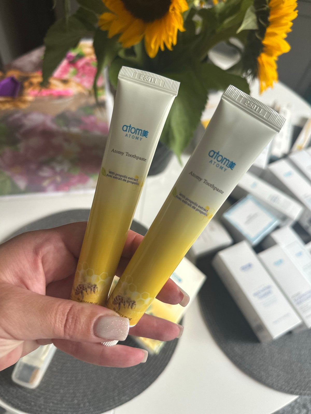 Atomy Tandpasta met Propolis Extract - Set van 2, Ophalen of Verzenden, Nieuw, Tandpasta
