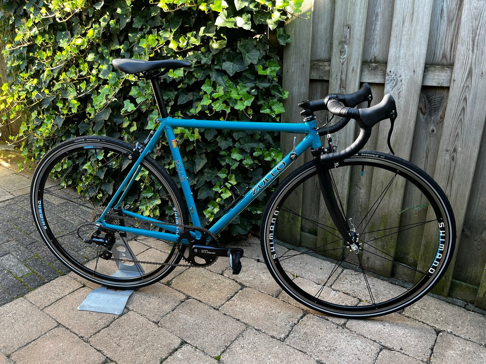 Zullo racefiets, Columbus Thron, Shimano Sora 1x9, 50 cm, Fietsen en Brommers, Fietsen | Racefietsen, Staal, 49 tot 53 cm, Zo goed als nieuw