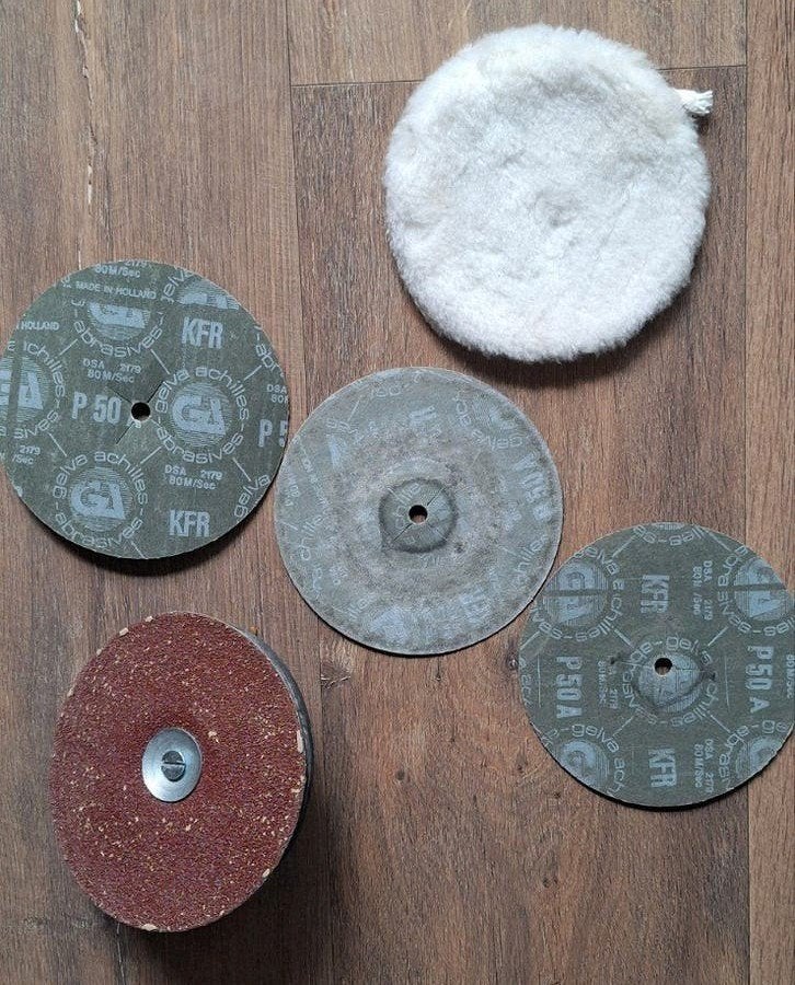 Steunschijf Backing Disc met schuurschijf Gratis, Ophalen