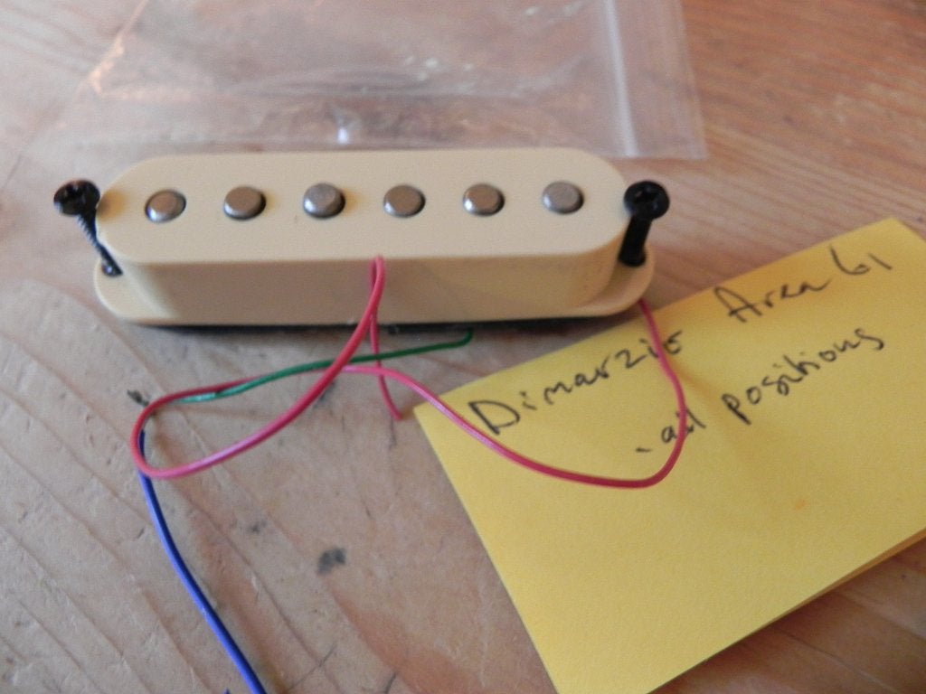 Dimarzio Area 61 dp416 single coil, Ophalen of Verzenden, Drums of Percussie