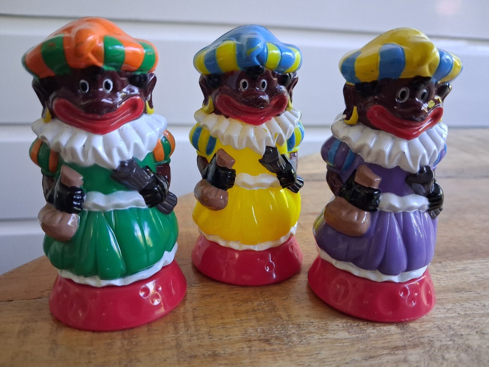 Vintage set zwarte pieten, Ophalen of Verzenden