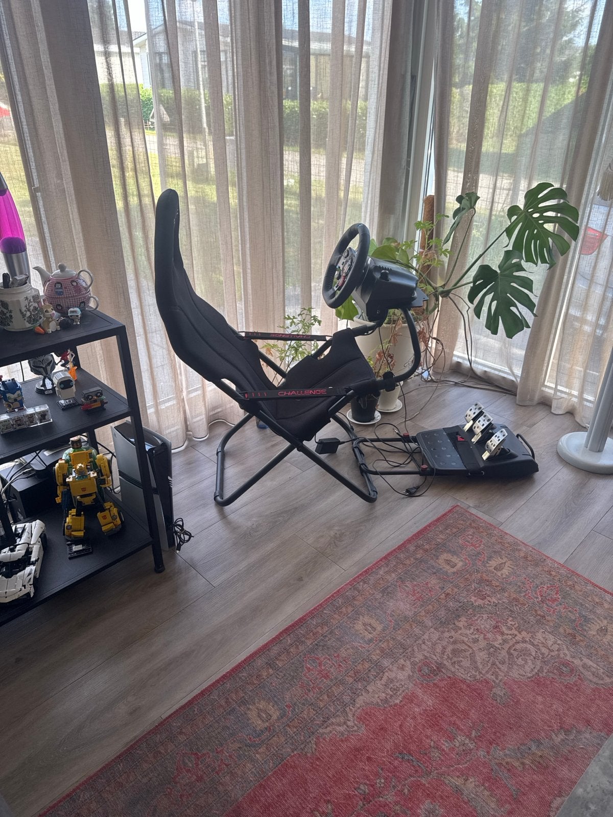 Playseat Challenge racestoel met Logitech G29 racestuur, Spelcomputers en Games, Ophalen of Verzenden, Zo goed als nieuw, Playseat of Racestoel