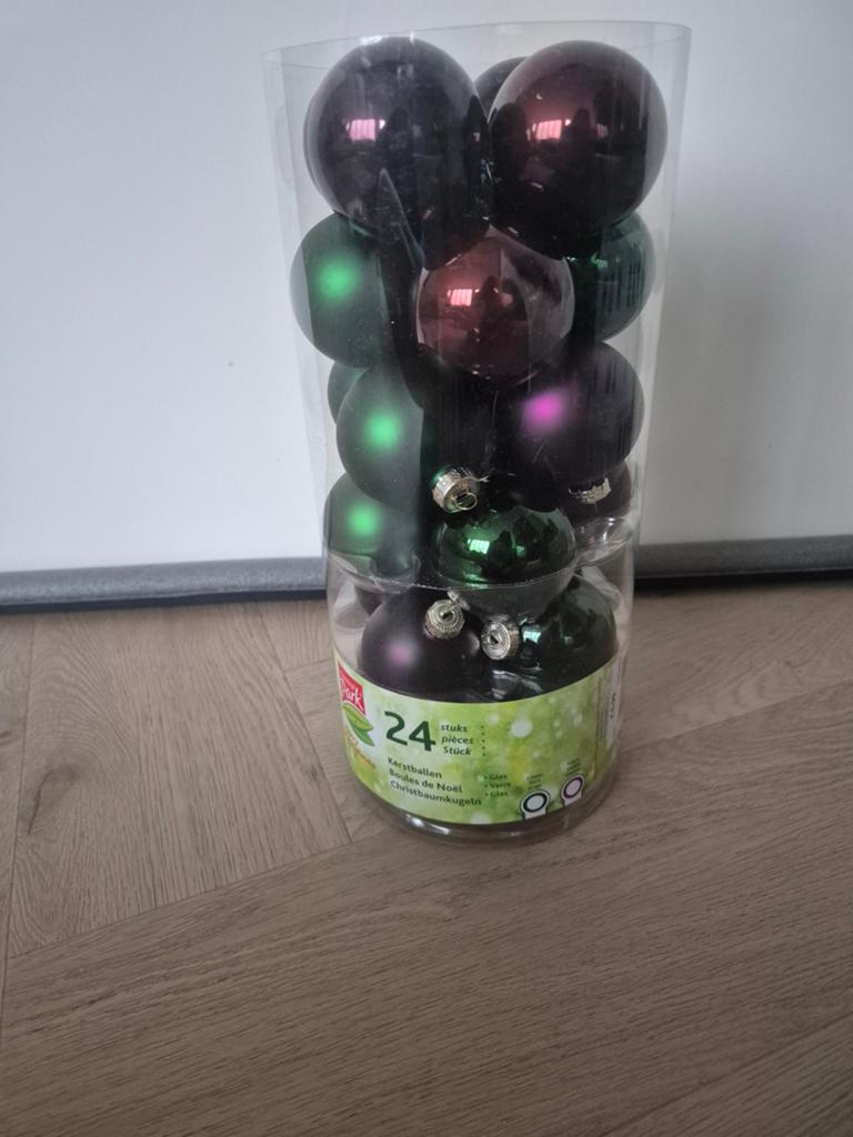 Set van kerstballen van het merk Central Park NIEUW, Diversen, Kerst, Ophalen of Verzenden, Nieuw