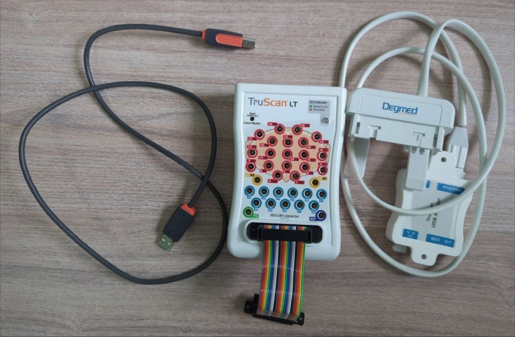 Deymed TruScan PT LT EEG scan, EEG caps zeer compleet, Ophalen, Zo goed als nieuw