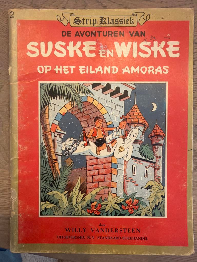 Suske en Wiske: Op het Eiland Amoras (Strip Klassiek), Boeken, Stripboeken, Eén stripboek, Ophalen, Gelezen