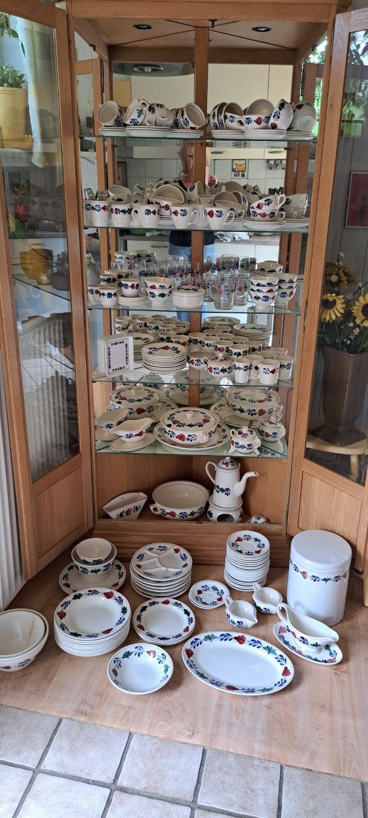 Boerenbont servies, Ophalen, Zo goed als nieuw, Aardewerk